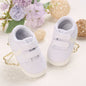 Fashion Baby Shoes Children White Sports Shoes For Girls Soft Flats Baby Toddler First Walkers Kids Sneakers Casual Infant Shoes