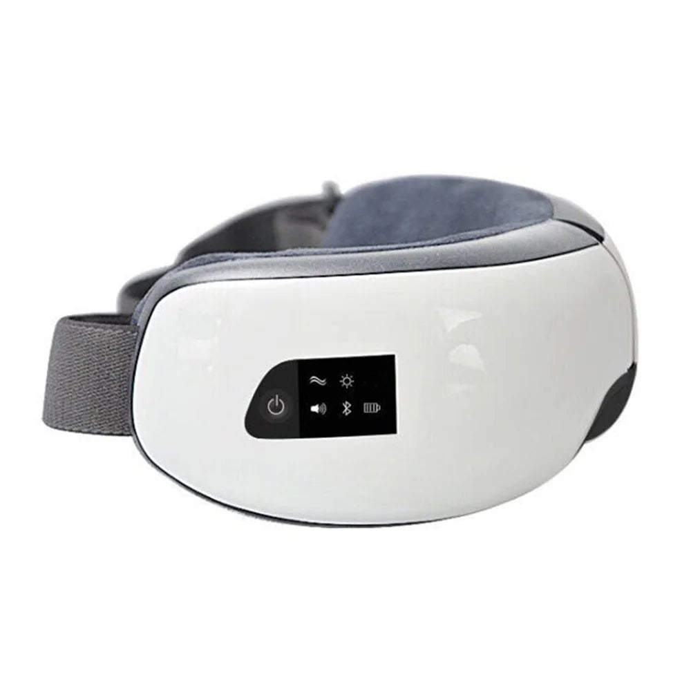 ‌Smart Eye Massager with Bluetooth Music, Air Pressure & Heat Therapy to Relieve Fatigue & Pain, Relax Body & Mind