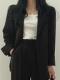 Korean Fashion Spring Women's Suits Casual Top Trousers 2 Piece Sets Women's Outfits Coats Slim Fit Blazers for Women Clothing