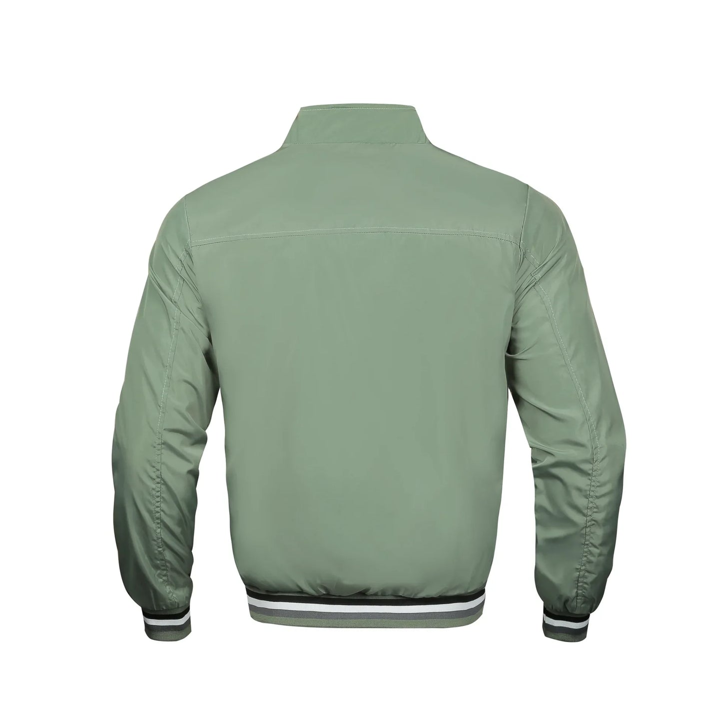 Camel - Men's premium embroidered zippered jacket, casual outdoor sports jacket, fashionable top, spring and autumn, high-quality