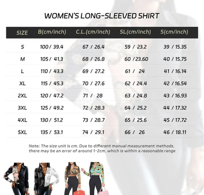 Fashion Luxury Women's Shirts French Texture Printing Women's Shirts Spring And Autumn Long-sleeved Women Business Office Shirts