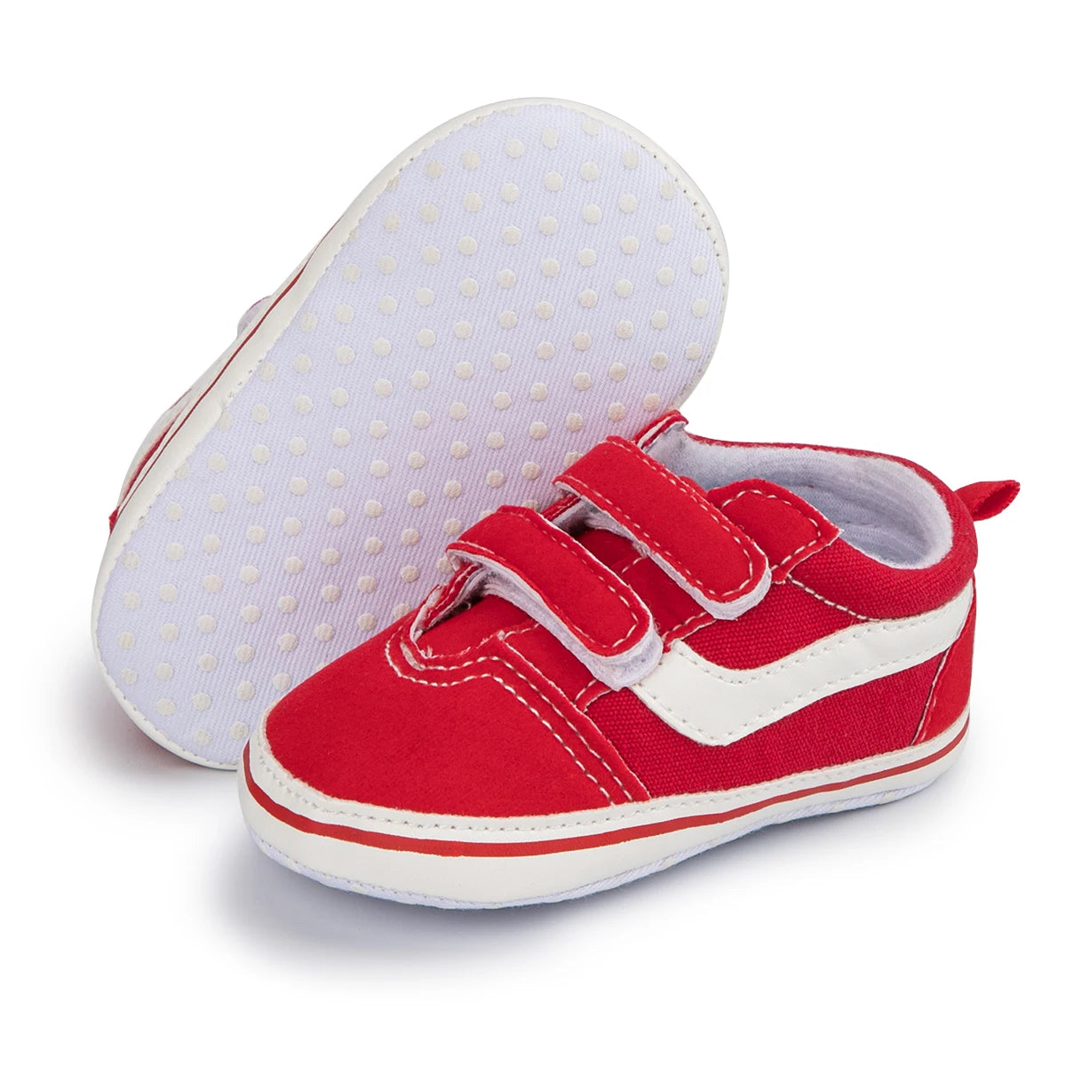 Meckior New Baby Canvas Sneakers Anti-slip Soft Plaid Baby Boy Girl Shoes Newborns First Walkers Infant Baby Unisex Casual Shoes