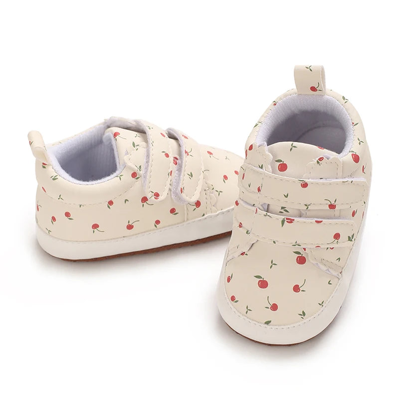 0-18M baby shoes for girls newborns and toddler casual and comfortable cotton soles non slip canvas shoes first generation