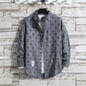 Spring New Korean Style Plaid Shirts Men's Handsome Long-sleeved Loose Casual All-matching Shirt Coats 2026 Trend Men's Clothing