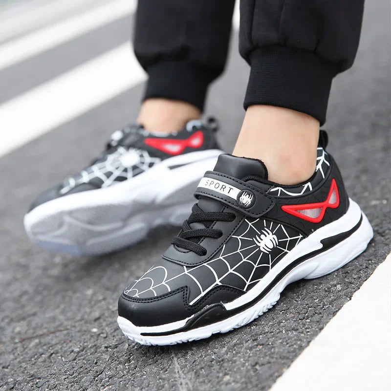Luxury Kids Shoes Boys Sneakers PU Leather Children Sneakers 2026 New Fashion Casual Sports Tennis Shoes for Boy