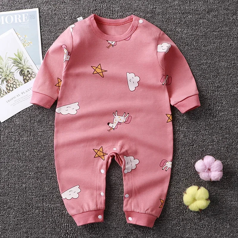 Kids Jumpsuit Baby clothes Rompers Newborn Bodysuit Baby Clothing Boy Girl items Cotton Toddler Sleepwear One Piece Outfit