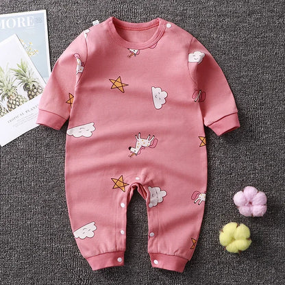 Kids Jumpsuit Baby clothes Rompers Newborn Bodysuit Baby Clothing Boy Girl items Cotton Toddler Sleepwear One Piece Outfit
