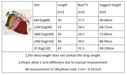 Summer Infant Baby Girl Dress Toddler Dress Muslin Cotton Sleeveless Ruffles Slip Dresses