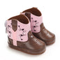 Baby Boots Made Of Soft PU and High-quality Cotton 2026 New Autumn and Winter Short Boots With Rubber Soles and Anti Slip Baby
