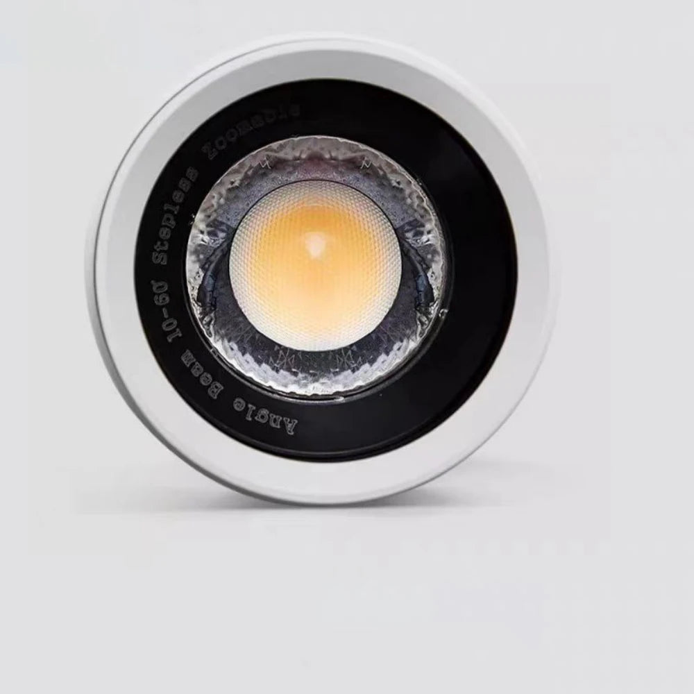 LED Focusing Exhibition Spotlight Shop Gallery Museum Adjustable Angle Wall Wash Light