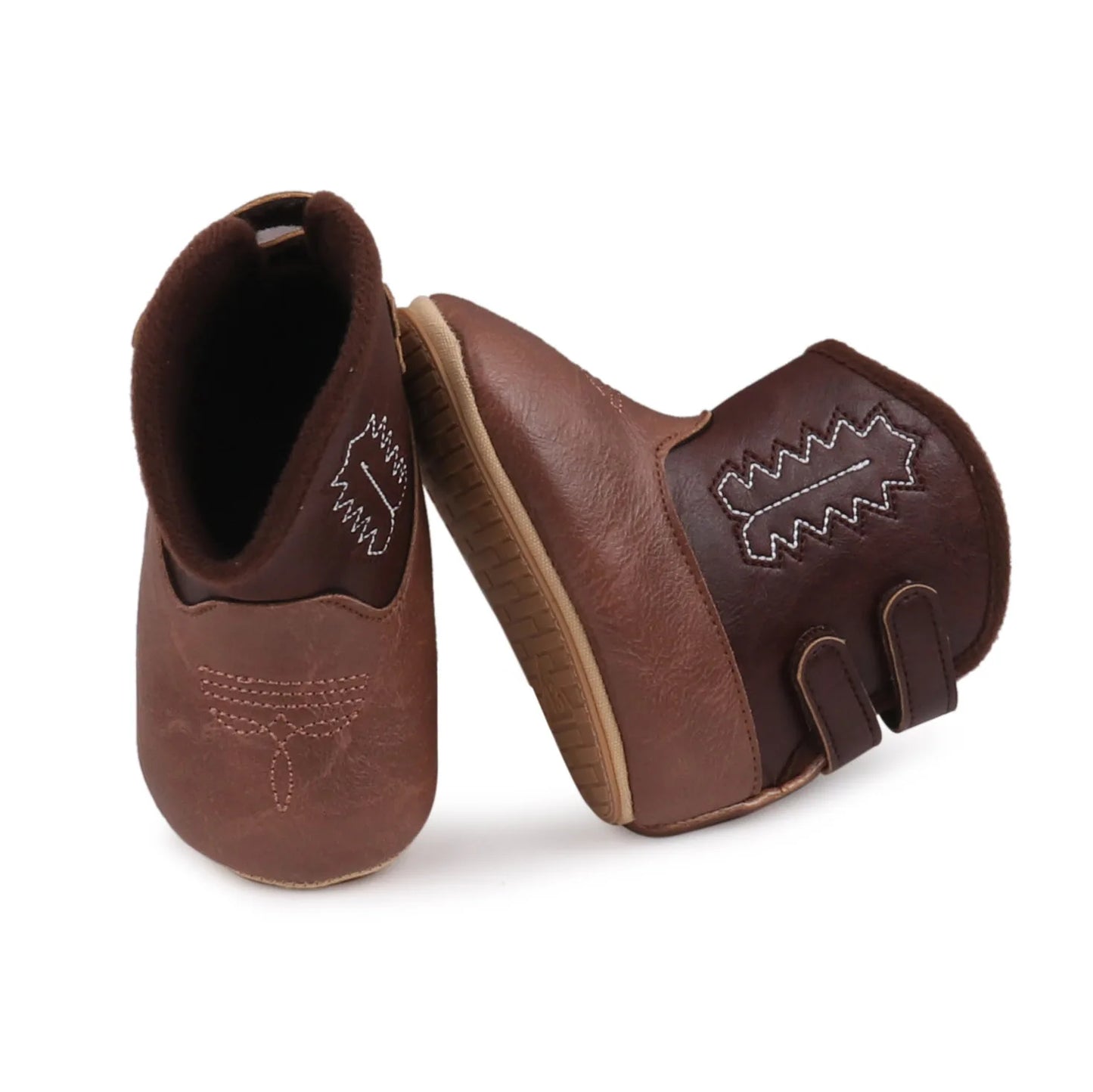 Baby Boots Made Of Soft PU and High-quality Cotton 2026 New Autumn and Winter Short Boots With Rubber Soles and Anti Slip Baby