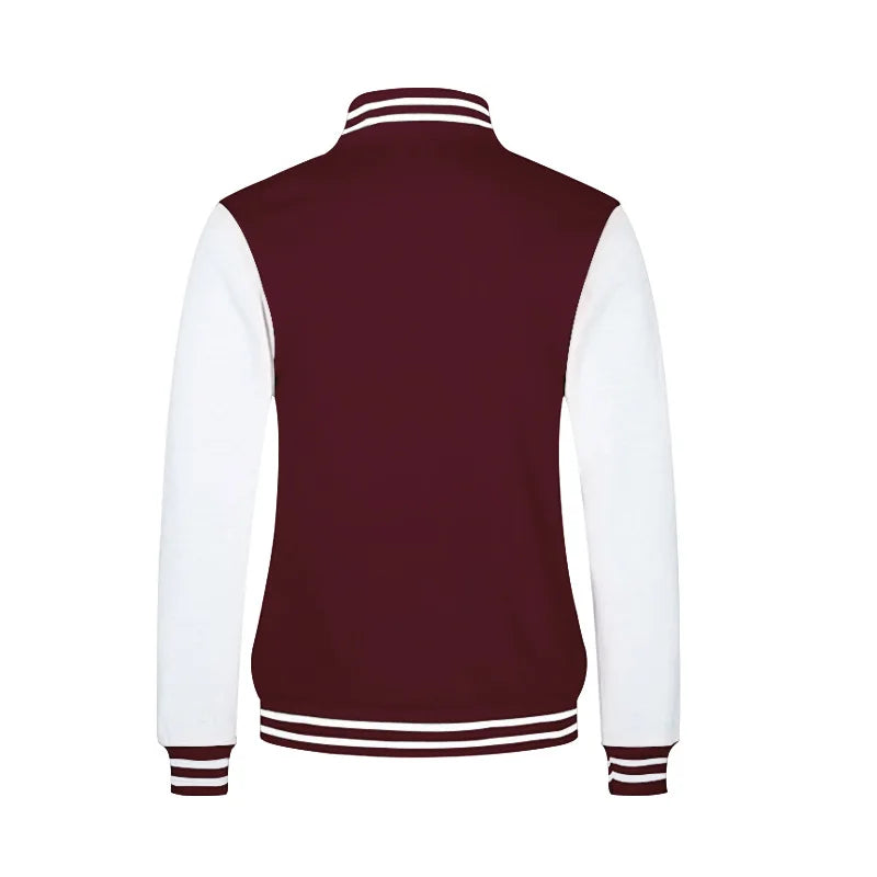 2026 New Loose Trendy Brand Baseball Jersey  Men Fashion Bomber Jacket Men's Casual Plus Size Tops Street Men's overcoat