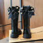 Knee Length Boots Children Shoes New 2025 Autumn Winter Fashion High Top Student Shoes Girls Princess Shoes with Bow Kids Boots