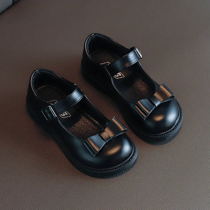 Children Shoes Kids Casual Shoes for Big Girls Kindergarten School Students Performance Shoes Bow-knot Soft 2022 Spring Autumn