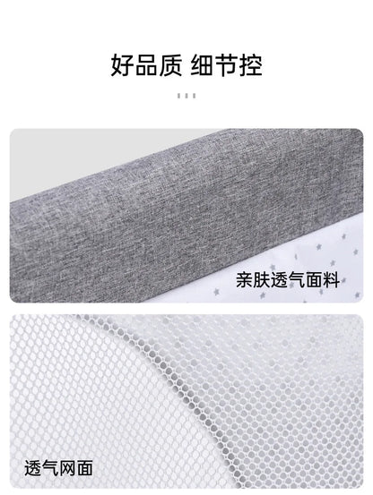 Baby Crib Newborn Small Bed Splicing Large Bed Cradle Bed Sleeping Basket Movable Foldable Portable And Multifunctional