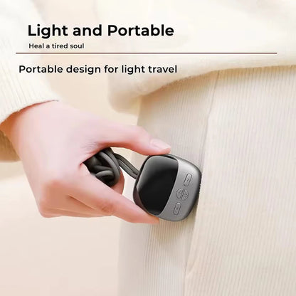 Smart TENS+EMS Electric Neck Massager with Micro-Current Portable Hot Compress for Cervical Spine Shoulder And Neck Pain Relief