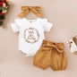 3Pcs Baby Girl Clothes Set Newborn Kids Clothing Children Toddler Girl Clothes Babe Girl Outfits Infant New Born Clothes