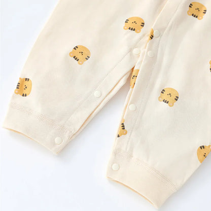 Baby Autumn Clothes Cartoon Bear Printed Romper for Boys Girl Newborn One-Pieces Clothing Cotton Toddler Bodysuit Infant Costume