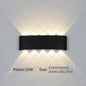 LED Wall Light Outdoor Indoor 2W 4W 6W 8W 10W AC85-265V Up Down White Black Modern Light For Home Garden Bedroom Corridor