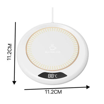 Mug Warmer USB Cup Heater Electric Coffee Milk Tea Water Heating Pad Thermostatic Coasters Cup Warmer for Home Office Mug Heater