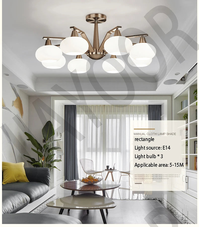 Modern Lustre Led Chandelier Lighting Living Dining Room Decor Lights Bedroom Hanging Light Luminaire Home Decor Items Lamps