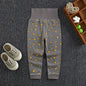 Baby Girls Boys Pants Toddler Bottoming Leggings Children Cotton Cartoon Trousers High Waist 2024 Autumn Newborn Kids Clothing