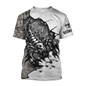 Animal Men's T Shirt Summer Short Sleeve Scorpion 3D Print Funny T-Shirts Fashion Casual Male Sport shirt Oversized Men's Clothing