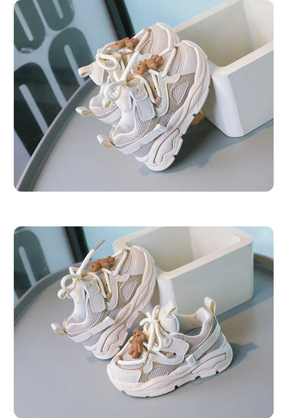 Children Sneakers kids Casual Shoes Hoop & Loop Sneaker Boy Child Flexible Sneakers tenis infantil menino Spring summer shoes