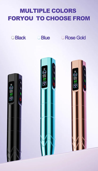 Beauty wireless battery embroidery machine set, integrated contact lens and eyebrow tattooing machine, cross-border source