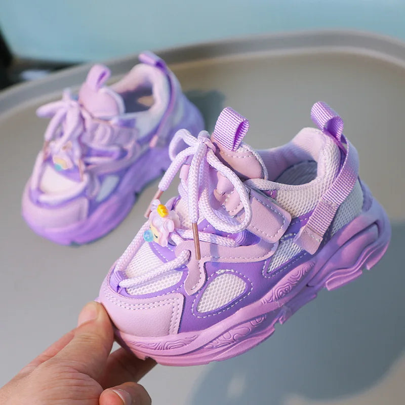 Children Sneakers kids Casual Shoes Hoop & Loop Sneaker Boy Child Flexible Sneakers tenis infantil menino Spring summer shoes