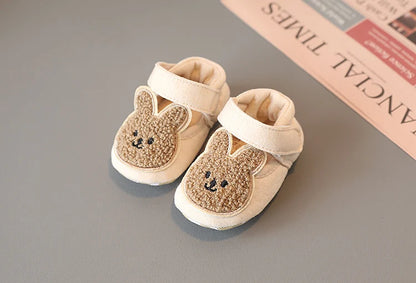 New Toddler Newborn Baby Shoes Boys' Girls' Slippers Pre walker Casual Shoes Winter Small Animals First Walkers