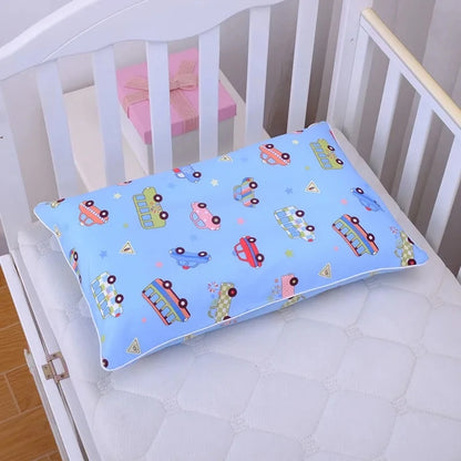 Cartoon Crib Pillow Case Home 100% Cotton Baby Pillowcase Four Seasons Pillowcase Side Zipper Children's Room Pillow Cover