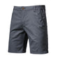 2026 Men Shorts Summer Cotton Middle Waist Male  Casual Business Men Shorts Printed Beach Stretch Chino Classic Fit Short Homme