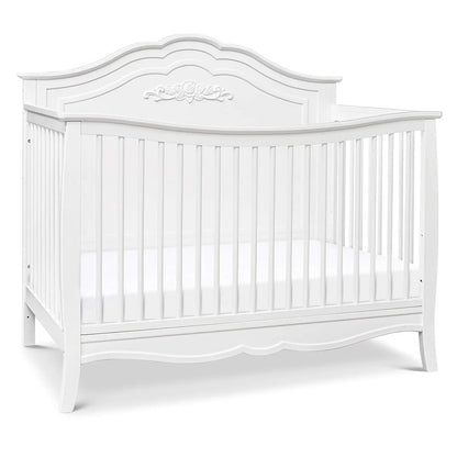Fiona 4-in-1 Convertible Crib in White Convertible, Adjustable