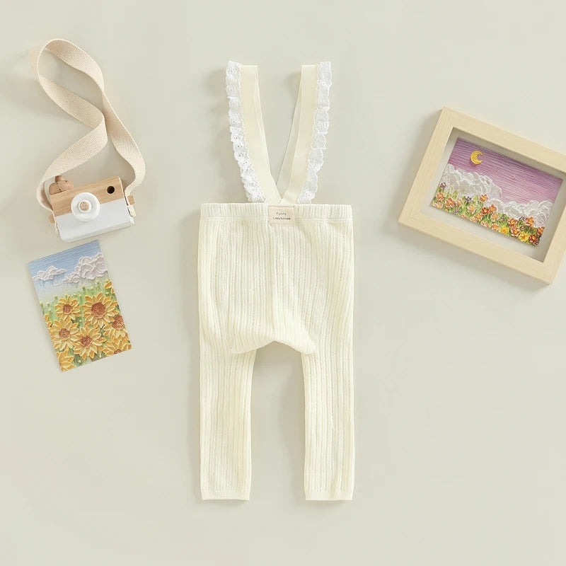 Infant Newborn Baby High Waist Leggings Tights Socks Girls Boys Toddler Suspender Pantyhose