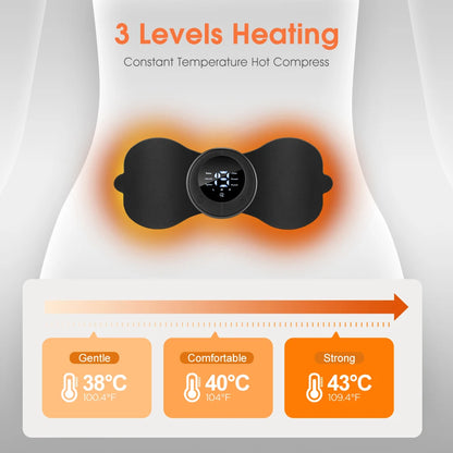 Smart Electric Neck Massager Set Cervical Patch 8 Modes 19 Levels Intensity Portable Home Use Massage Tools for Relieve Fatigue