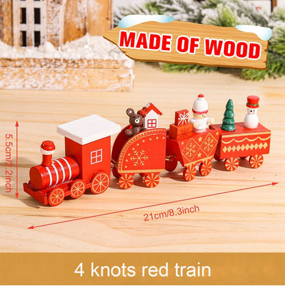 Christmas Train Merry Christmas Decorations For Home 2025 Christmas Ornament Xmas Navidad Noel Gifts Happy New Year 2026 Gifts