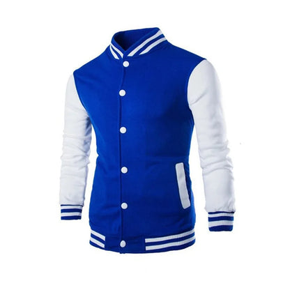 2026 New Loose Trendy Brand Baseball Jersey  Men Fashion Bomber Jacket Men's Casual Plus Size Tops Street Men's overcoat