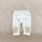 0-3T Newborn Kid Baby Boy Girl Winter Clothes Warm Plush Baby Pants Thick Cotton Stretch Bear Print Leggings Cute Outfit