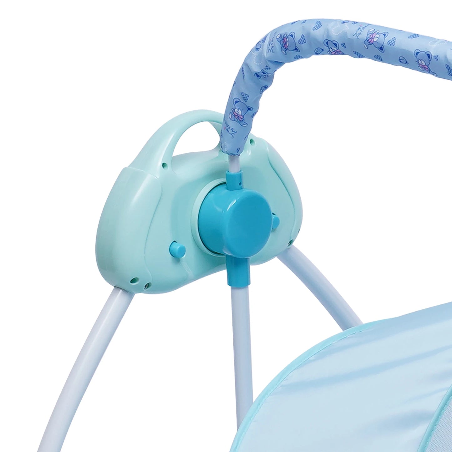 Electric Baby Cradle Auto Swing Rocker Cot Infant Sleeping Bed Swing Crib Kit Timer +Bluetooth Music +Mat +Pillow 5Gears Adjustable