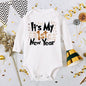 My First New Year Print Baby Romper Infant Long Sleeve Bodysuit Toddler Holiday Jumpsuit Boys Girls Clothes Newborn Shower Gifts