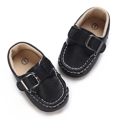 0-18M Baptism Newborn Baby Pre walker Girls Boys Casual Shoes Leather Non-Slip Soft-Sole Infant Toddler First Walkers