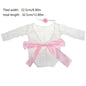 2 Pcs 0-1 Month Newborn Photography Props Baby Headband Lace Romper Bodysuits Outfit Girl Costume Photo Clothing