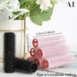 6pcs Hair Rollers Heatless Hair Curlers No Heat Hair Bangs Volume Self-adhesive Hook Curlers DIY Styling Tools & Accessories
