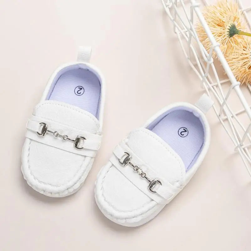 New Baby Shoes Girls Boys Casual Shoes Leather Cotton Non-slip Soft-sole Infant Toddler First Walkers 3-colors 0-18M