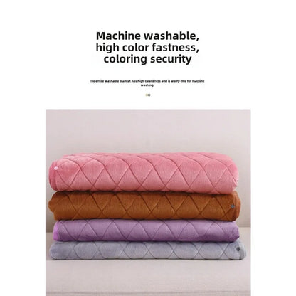 NEW USB Warmer Blankets Winter Shawl Heated Blanket Washable Thermal Heated Blanket Body Thicker Heater Bed Warmer Machine