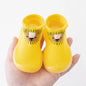 Boys Girls Toddler Shoes Cute Cartoon Mid Tubble Comfortable Baby Shoes Soft Rubber Soled Non-slip Floor Socks Baby Stuff