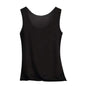 Summer Women Tank Tops Camisole Seamless Stretchy Slim-fitting Off Shoulder T-shirt Female Thin Breathable Shirts Undershirt