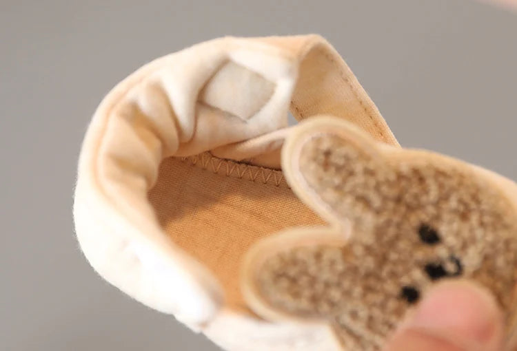 New Toddler Newborn Baby Shoes Boys' Girls' Slippers Pre walker Casual Shoes Winter Small Animals First Walkers