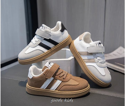 Trendy Kids Shoes Girls Boys Tennis Sneakers Outdoor Running Shoes Non-slip School Sports Shoes Breathable Mesh Comfort Shoes